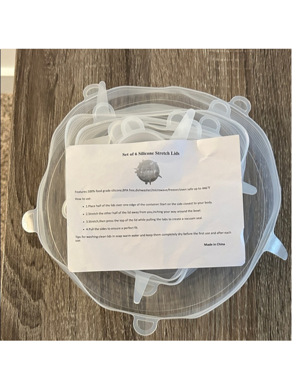 Silicone Stretch Lids Set